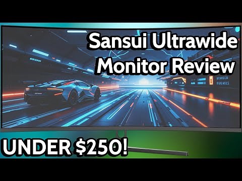 SANSUI 34 Inch Curved Gaming Monitor Review