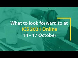 ICS 2021 Online - What to look forward to
