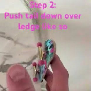 how to ollie on a tech deck