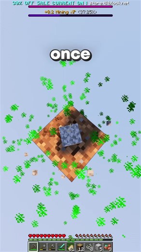 A lot of you don’t know how the oneblock challenge works.. #minecraft #server #oneblock