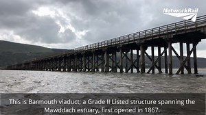 10K views · 393 reactions |  We're restoring Barmouth viaduct, replacing more than 1,000 timber and metal elements. The Grade II listed viaduct is the longest timber bridge in Britain and, at more than 150 years old, parts of the bridge are rotting and decaying. More info ➡️ https://www.networkrailmediacentre.co.uk/news/barmouth-viaduct-restoration-recommences-following-summer-staycation-boost | Network Rail | Facebook