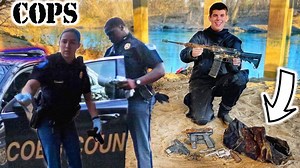 Found Loaded AR-15 & Guns In Bag While Scuba Diving! (Police Called) | Depths of History