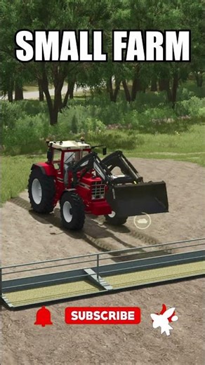SMALL FARM vs BIG FARM #shorts #fs25 #farmingsimulator25