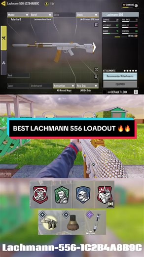 Best Lachmann 556 Loadout for Call of Duty Mobile