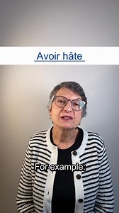 68K views · 2.3K reactions | For more French, join my weekly French/English newsletter!  I talk about French culture and add in a French video or audio clip to help you with your French!   https://mailchi.mp/speaklikeaparisian/newsletter How to say "I can't wait/ I look forward to" in French! 拾  Did you know this one? 樂 | Speak like a Parisian | Facebook