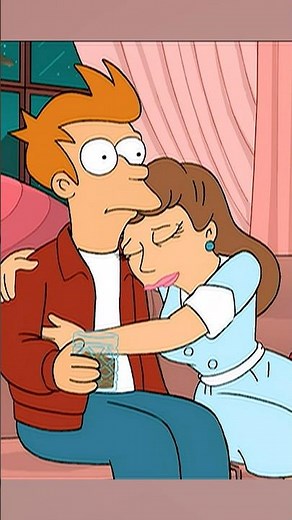 Futurama：Fry must really love his new identity.😂