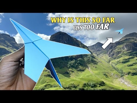 How to Make a Paper Airplane That Flies Record Distance