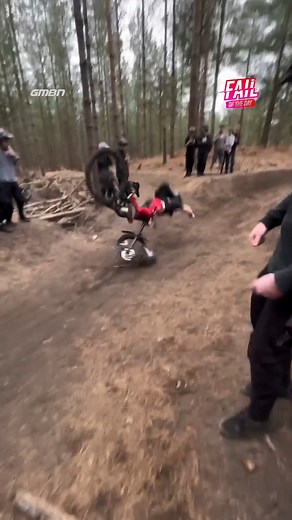 GMBN | FAIL Of The Day: Today's fail of the day is from, @josh_collins05 , who overshot this jump big time! 😱 Get your gnarly fails into our... | Instagram