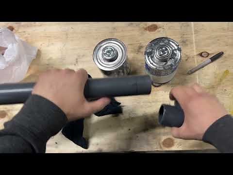 Gluing sched 80 PVC pipe