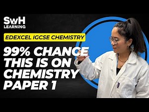 This is (almost) GUARANTEED to come up in Edexcel IGCSE chemistry paper 1