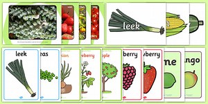 Fruit and Vegetable Pictures Pack