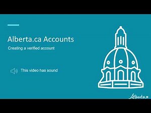 Create a Verified Alberta.ca Account