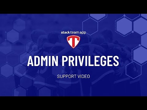 Admin Privileges (Full & Restricted) - Help Video | Stack Team App