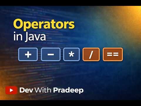 Operators in Java | Full Guide with Examples