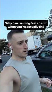 Why can running feel so shit when you’re actually fit?