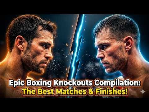 Epic Boxing Knockouts Compilation: The Best Matches & Finishes! #boxing Professional Boxing Matches