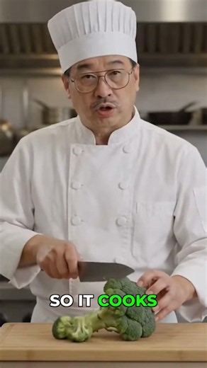 Broccoli Perfection: How to Cut for Even Cooking!