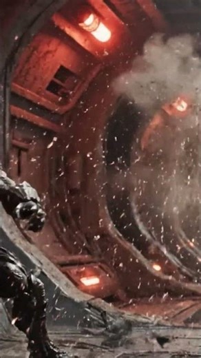 Alien vs Predator fight scene