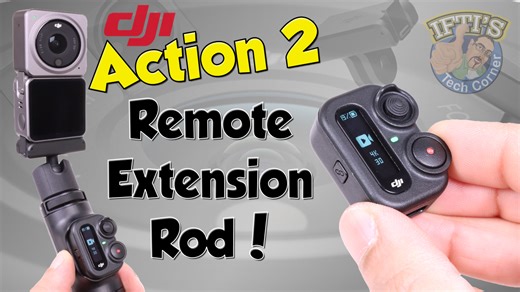 Watch DJI Action 2 - Remote Control Extension Rod &colon; REVIEW on Amazon Live