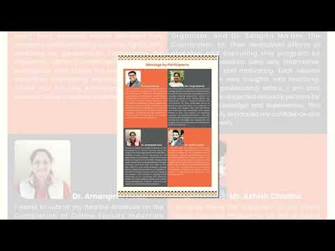 glimpse of faculty induction program 20 november 2025 to 18 december 2025