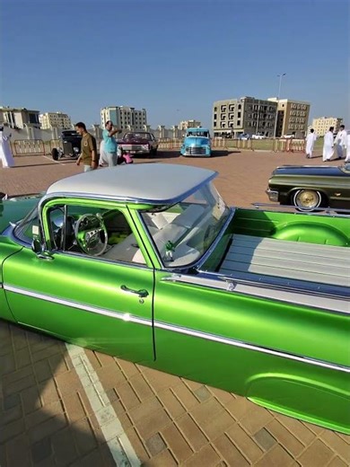 1959 Chevy El Camino SLAMMED on Air Ride 🔥