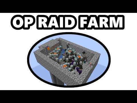 Beste Raid Farm in Minecraft 26.1.2 für Totems & XP