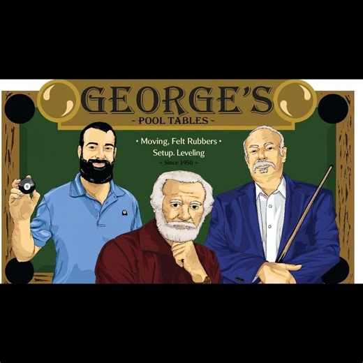 pool table moving Georges pool tables