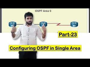 OSPF Single Area Configuration Lab | OSPF Routing-CCNA 200-301 Full Course-part-23‪@MrAwesomeClub‬