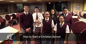 Do you hear the calling to start a Christian school? Share and watch to see how A.C.E. supports and guides you as you start your journey with Biblically based education. You can help raise the next generation of Christian leader! Visit aceministries.com/start-school for more information. | ACE School of Tomorrow