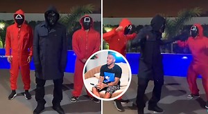 Jefferson Farfán se disfraza de personaje de El juego del Calamar y se luce con pasos de salsa [VIDEO]