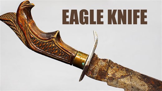 How I Brought This Rusty Hunting Knife Back to Life