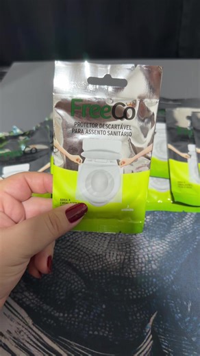 FreeCo Kit com 10 FreeCô Protetor DESCARTÁVEL 💚