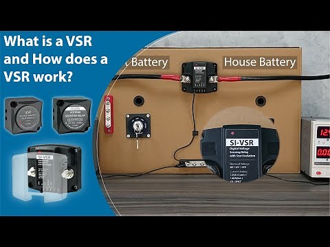 What is a VSR Voltage Sensitive Relay and How to install VSR? VSR for Dual battery system explained
