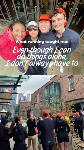 Jacqueline | RUNner in the making on Instagram: "I run to get fit — physically, but more importantly, mentally 💪🏼🧠 Not the first time I’ve said this but running has also allowed me to meet people, which is especially important to me as someone who works remotely and basically sit infront of a computer 33% of the day. Whether it’s joining a local running group, cheering on friends during races or sharing a route with neighbors, running has created connections I wouldn’t have had otherwise🫂🥰 