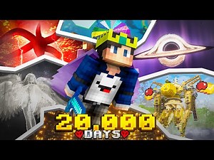 I Survived 20,000 DAYS in Minecraft Hardcore...
