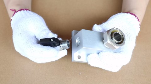 Shop Compressed Air Piping System, 3/4 Inch 200FT HDPE Pipe, Shop Air Line Tubing Kit for Garage, Air Compressor Fittings and Accessories and Wall Outlet Blcoks