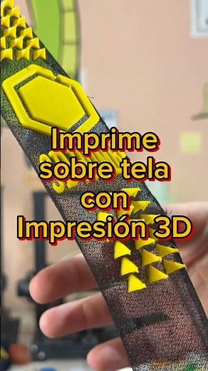 Print on fabric with 3D printing - tutorial on how to print on fabric