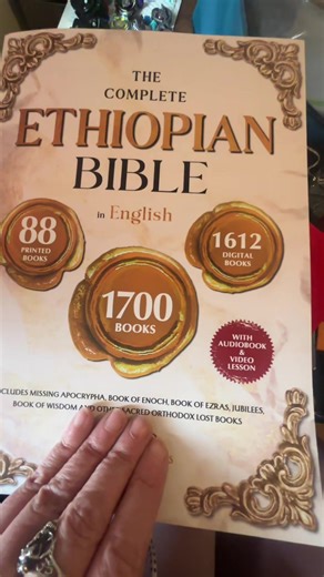 Replying to @Quantum.Alchemy #unboxing #ethiopianbible #bible #apocrypha #book