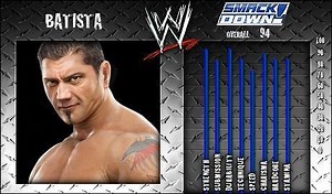 Batista | WWE SmackDown vs. Raw 2008 Roster
