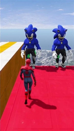 GTA 5 Epic Water Ragdolls Spiderman Jump/Fails Ep 2134 #shorts