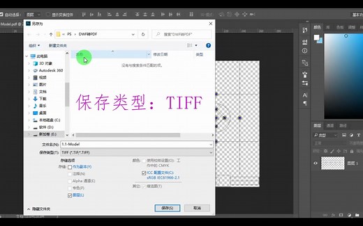 2.PS中PDF转TIFF