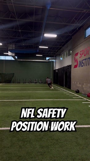 I like to finish a change of direction speed session with some position specific drills