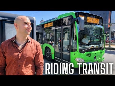 Enjoying City Transit Rides in Bucharest, Romania in 2025