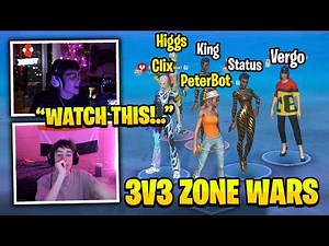 PeterBot Clix Higgs VS Status Vergo King