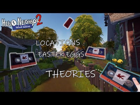 CASSETTES Easter Eggs and Theories! (+ their locations)