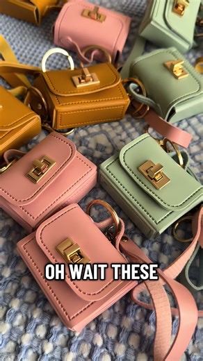 Luxury mini bags. #luxurybag #minibag #bagcharm #keyring #fyp