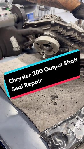 Chrysler 200 Output Shaft Seal Repair