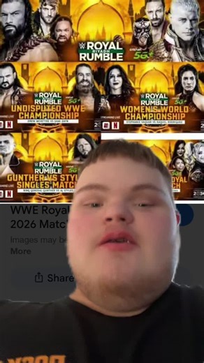 #greenscreen wwe royal rumble match card win