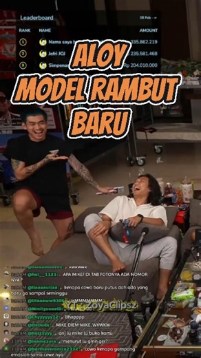 Model rambut apa ini Aloy? 🤣 #marapthon #yb #shorts