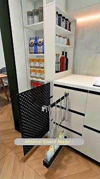 Small Kitchen Makeover: Genius Space-Saving Hacks You’ll Love!#SmallKitchenIdeas #HomeRenovationTips
